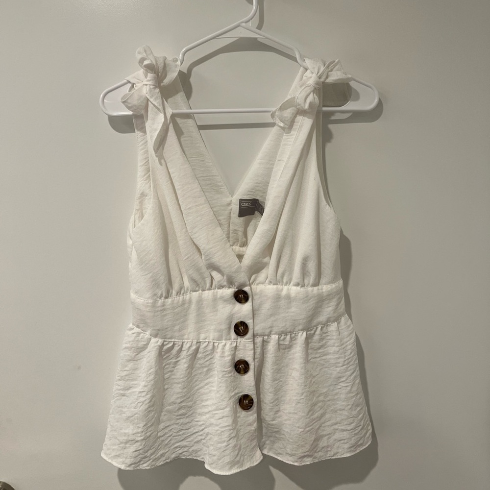 ASOS sleeveless flowy top